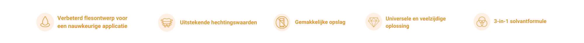 Universele één-component bonding